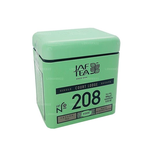 Boîte de 100 g de la collection de thé Jaf Single Region Court Lodge