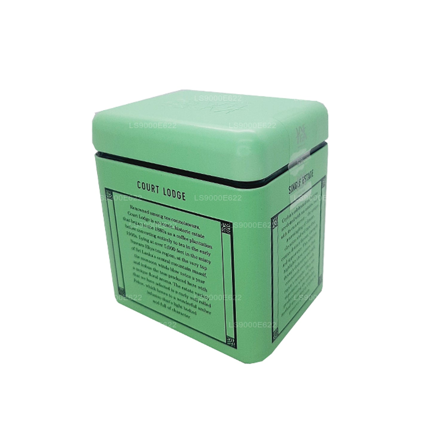 Boîte de 100 g de la collection de thé Jaf Single Region Court Lodge