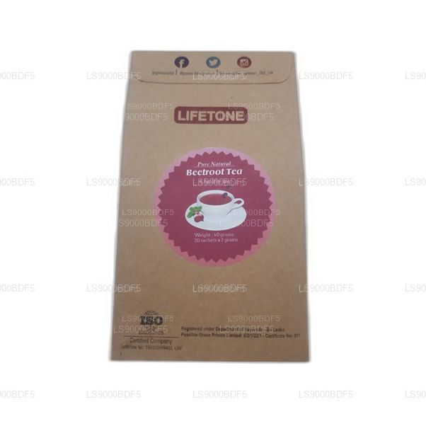 Thé à la betterave Lifetone (40g)