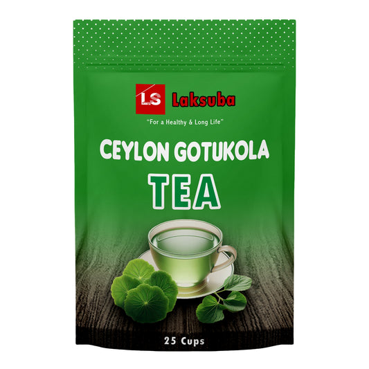 Thé Laksuba Ceylan Gotukola (37,5 g) - 25 sachets