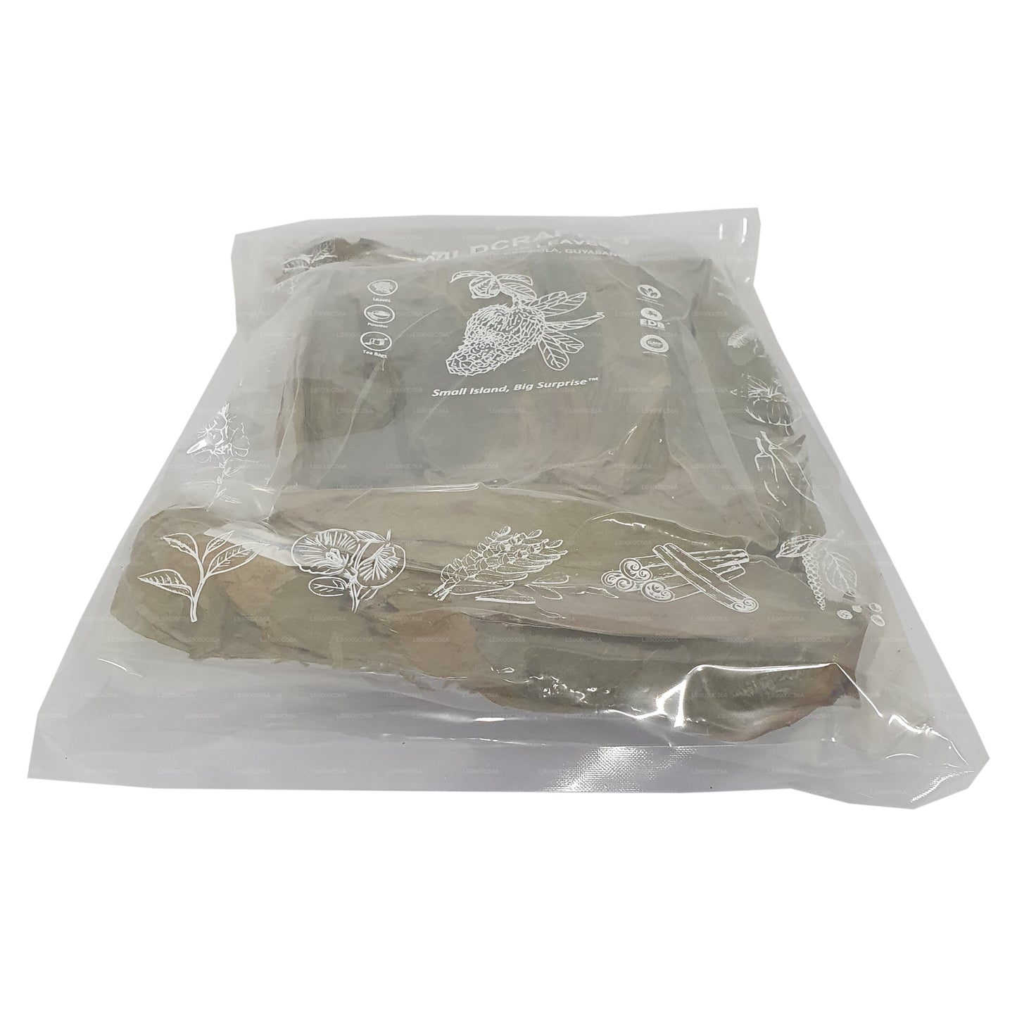 Feuilles entières déshydratées de corossol sauvage Lakpura® (Guanabana, Graviola, Guyabano)