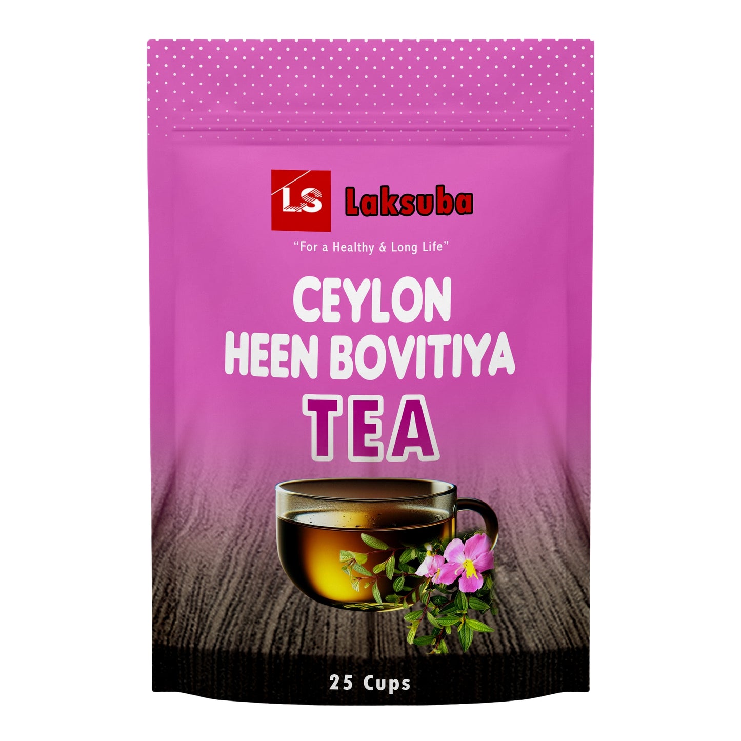 Thé Laksuba Ceylon Heen Bovitiya (37,5 g) 25 sachets
