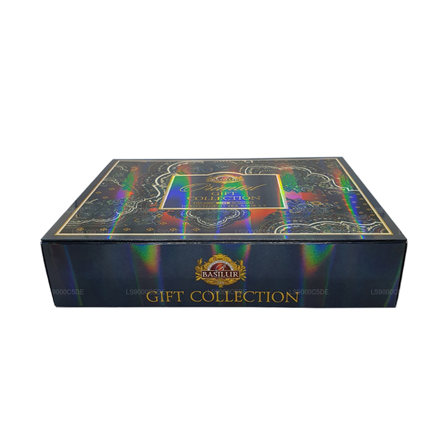 Collection de cadeaux orientaux assortis Basilur (110 g) 60 sachets de thé enveloppés