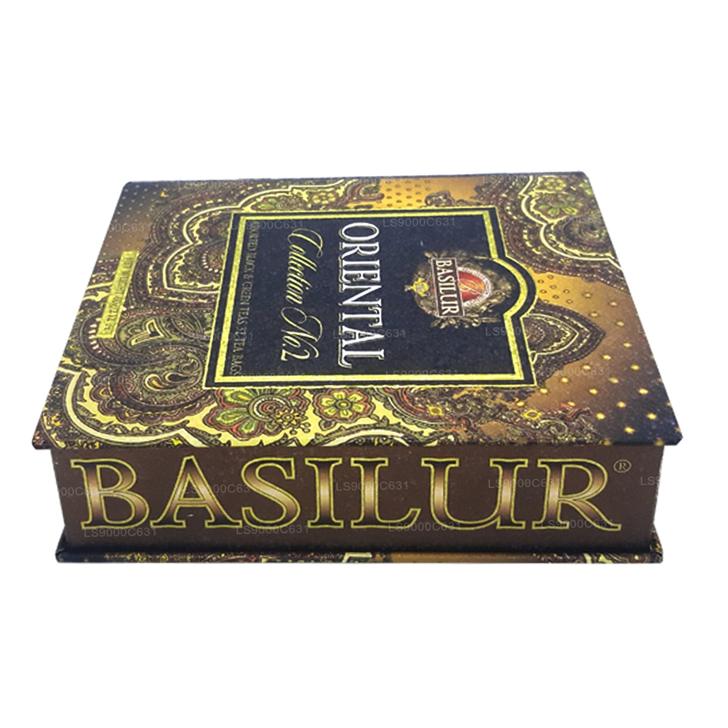 Livre à thé Basilur Oriental Collection Vol.2 (60 g) 32 sachets de thé