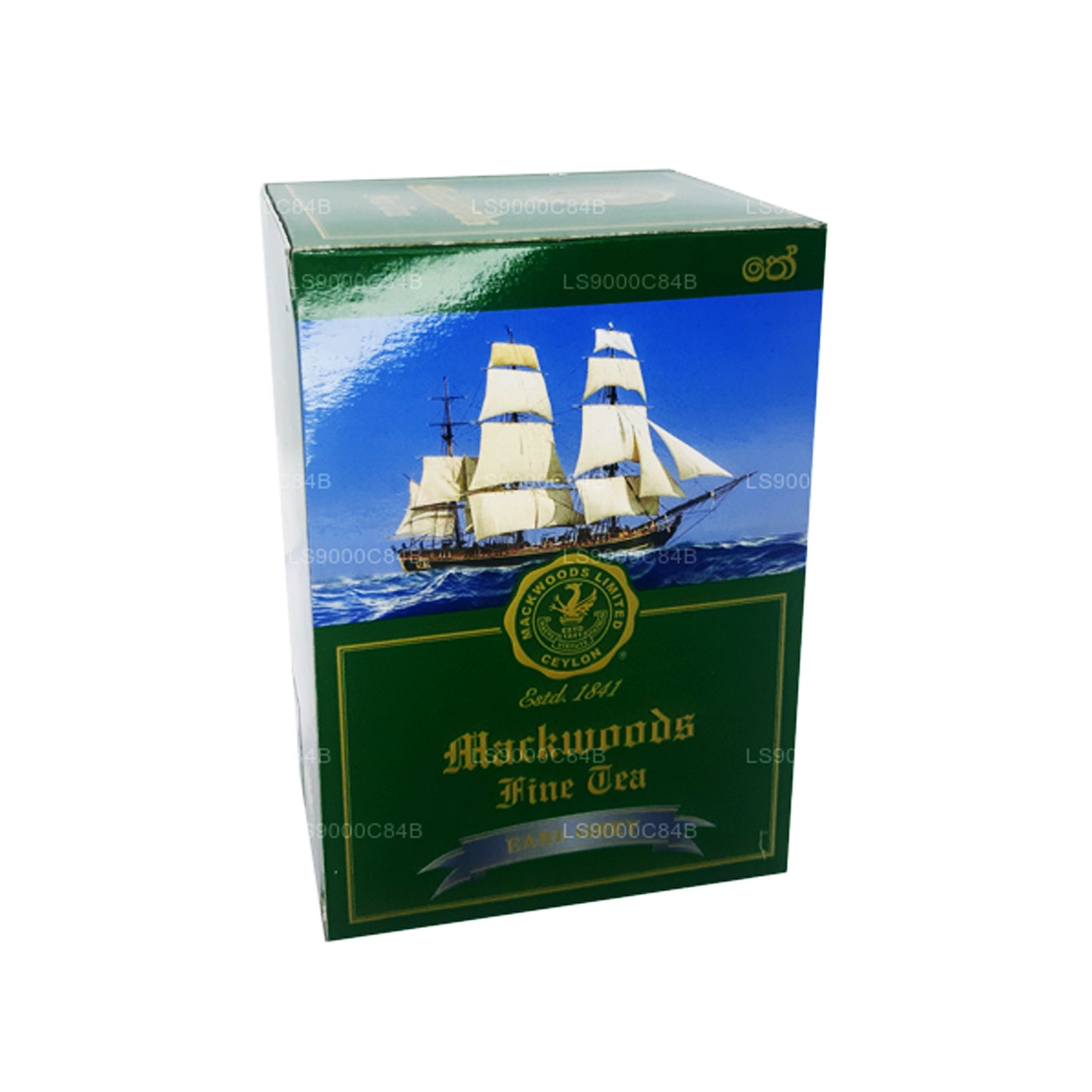 Thé Earl Grey Mackwoods (50g) 25 sachets de thé