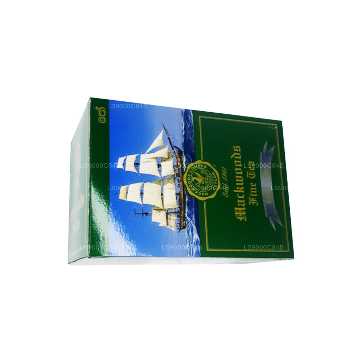 Thé Earl Grey Mackwoods (50g) 25 sachets de thé