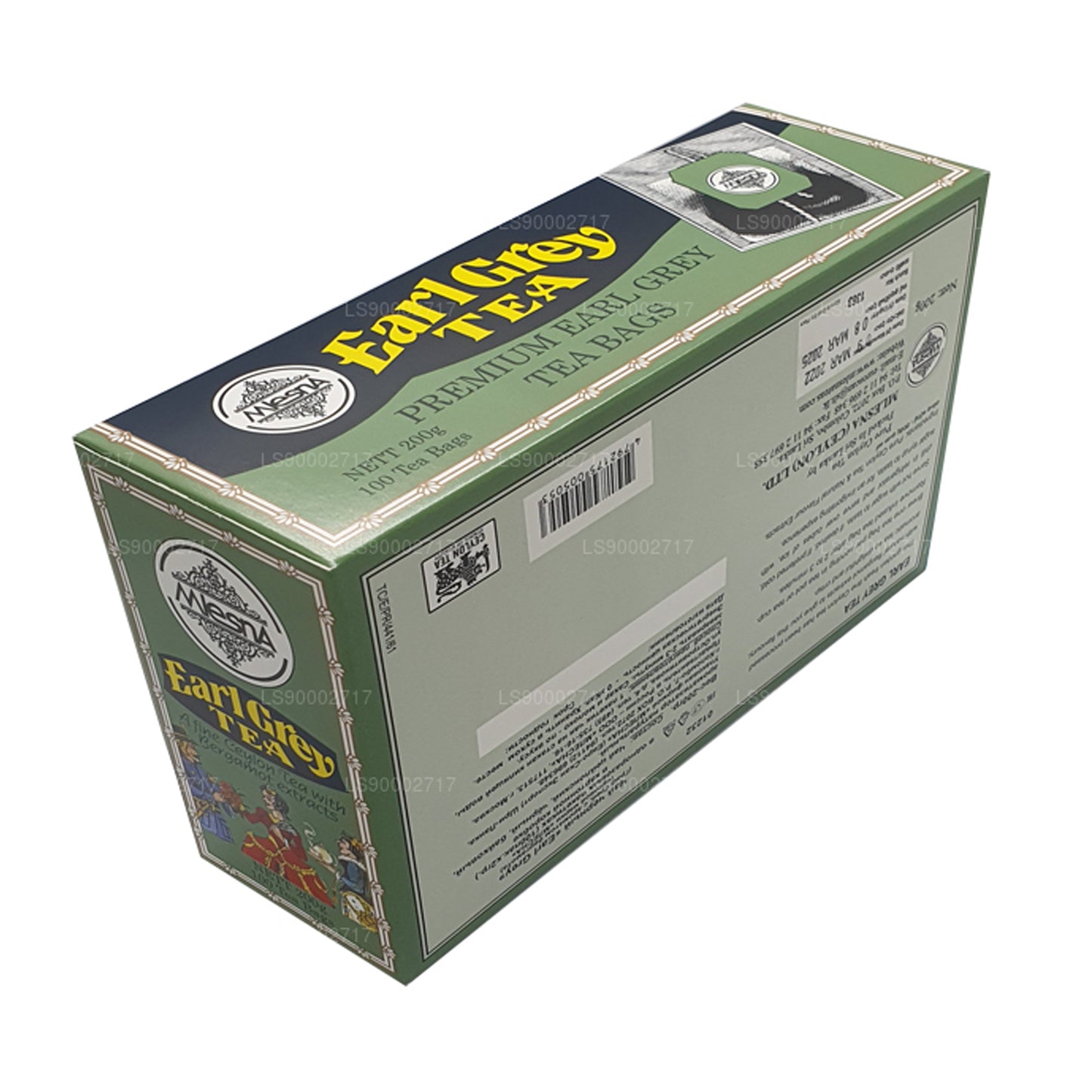 Sachets de thé Mlesna Earl Grey