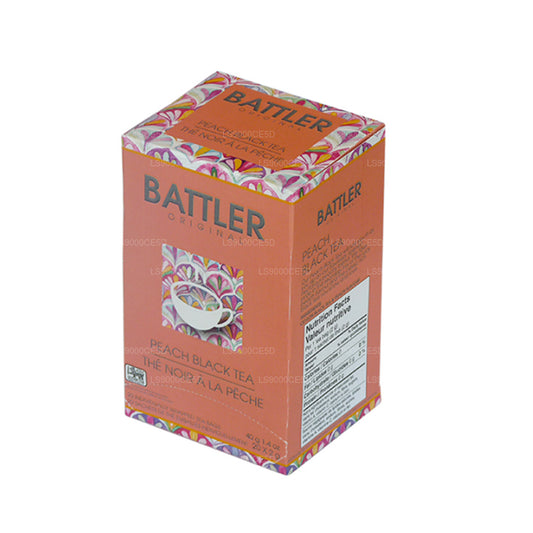 Thé noir Battler Original Peach (40 g) 20 sachets de thé