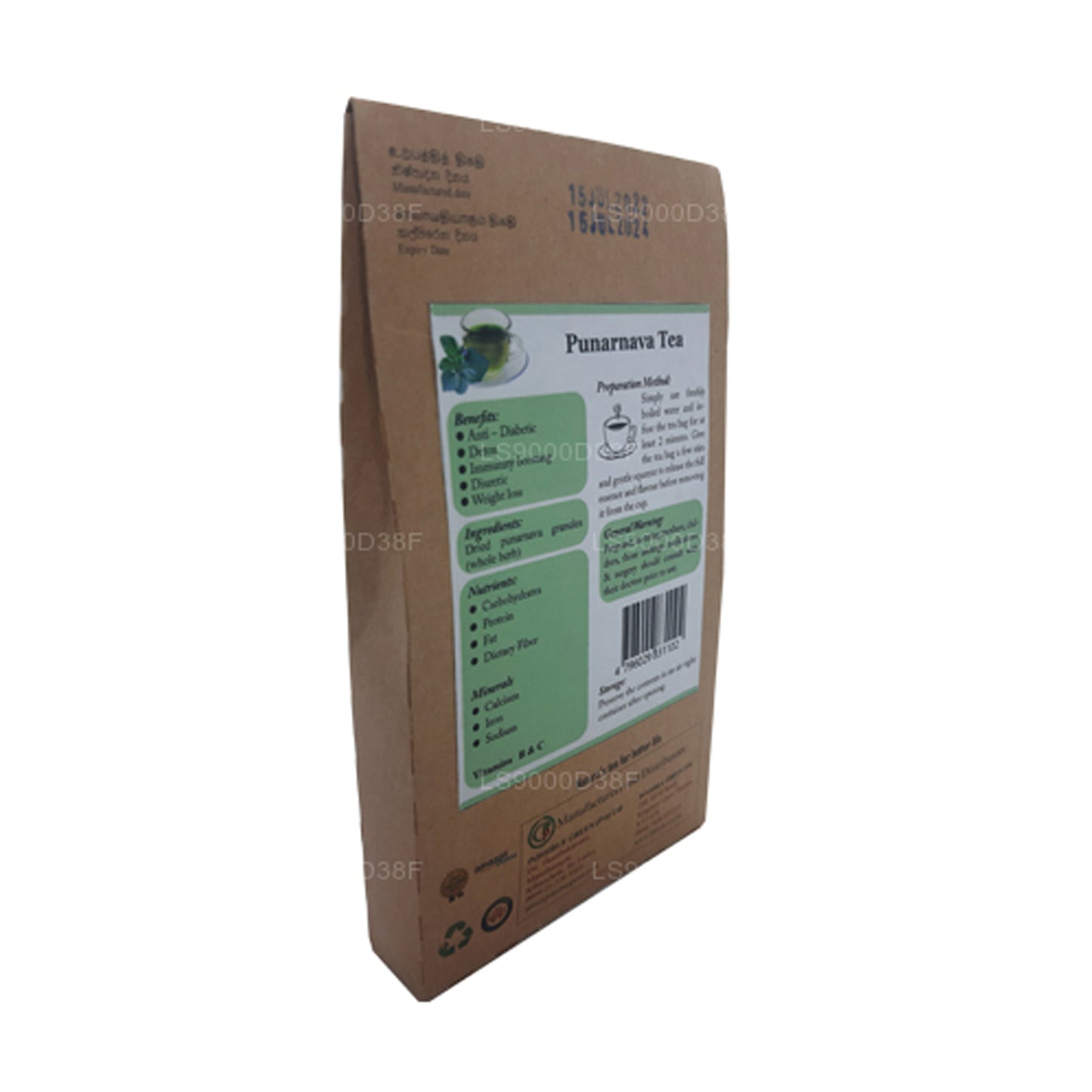 Thé Lifetone Punarnava (30 g)