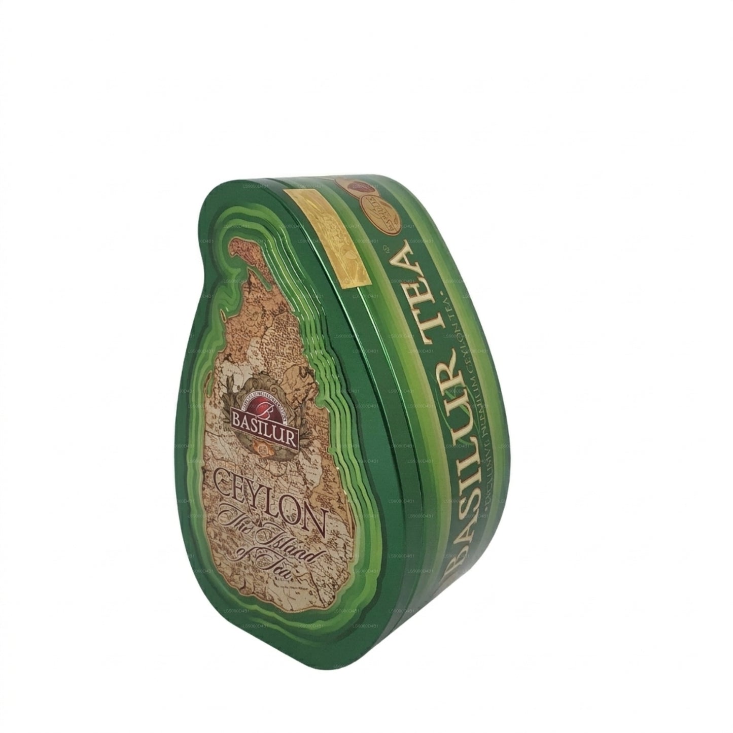 Boîte à thé « Green » de l'île de Basilur (100 g)