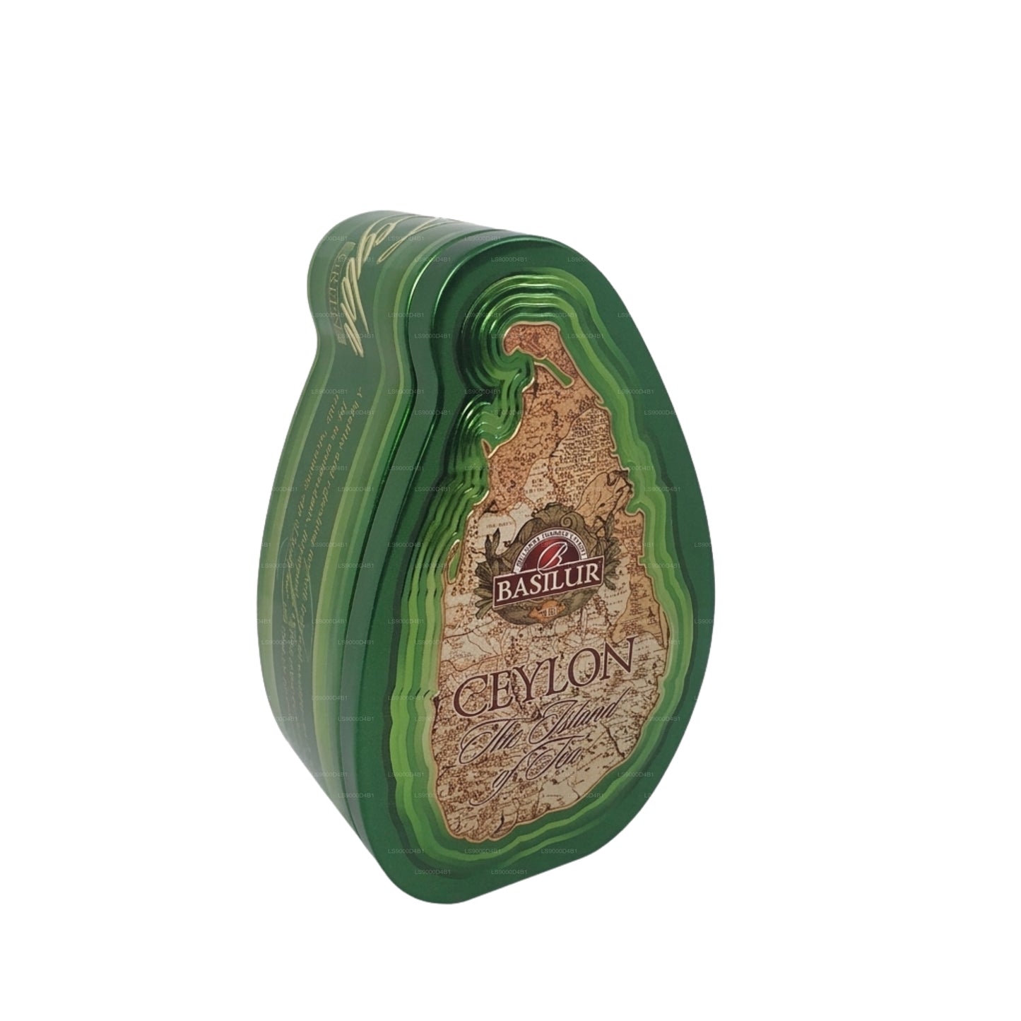 Boîte à thé « Green » de l'île de Basilur (100 g)