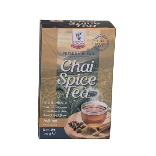 Thé Chai Épicé Bowatte (50 g)