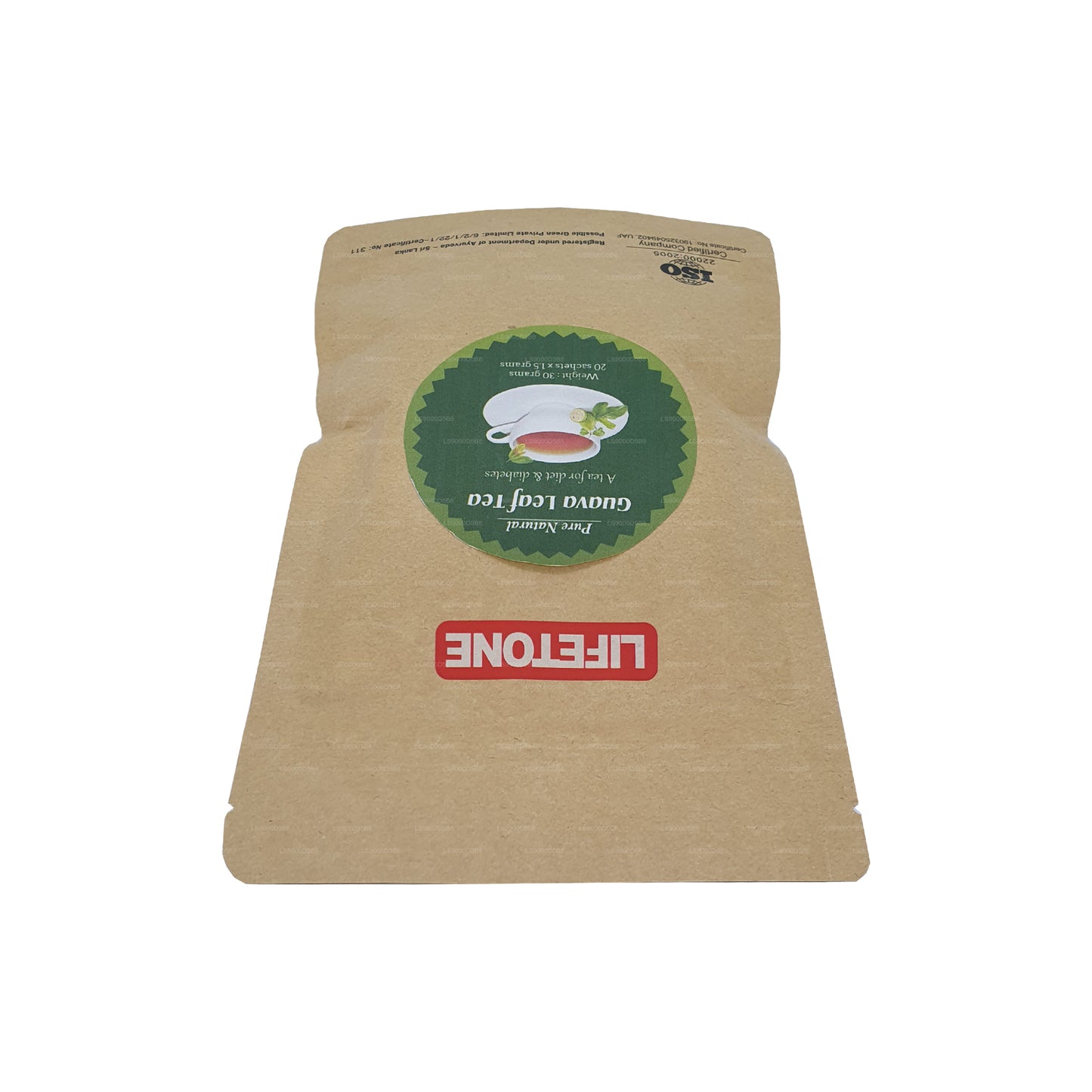 Thé aux feuilles de goyave Lifetone (30 g)