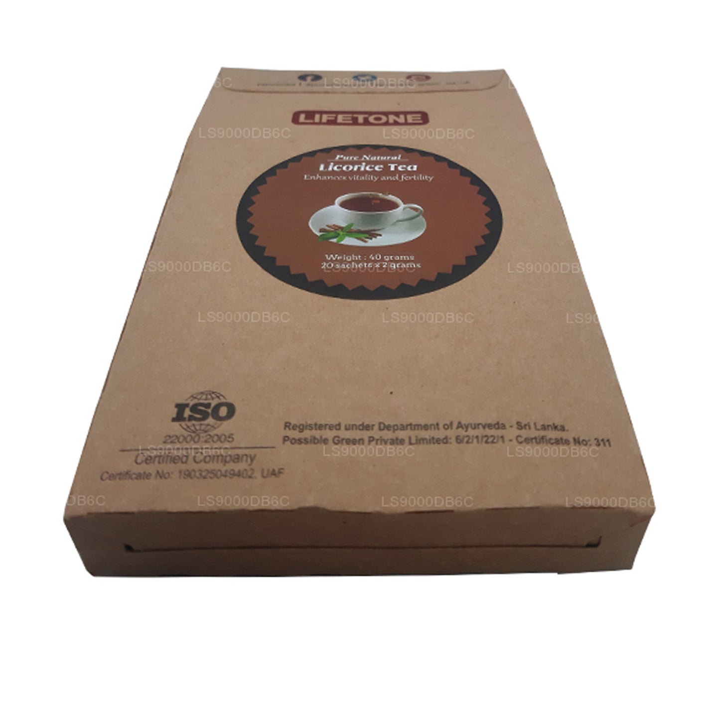 Thé à la réglisse Lifetone (40g)