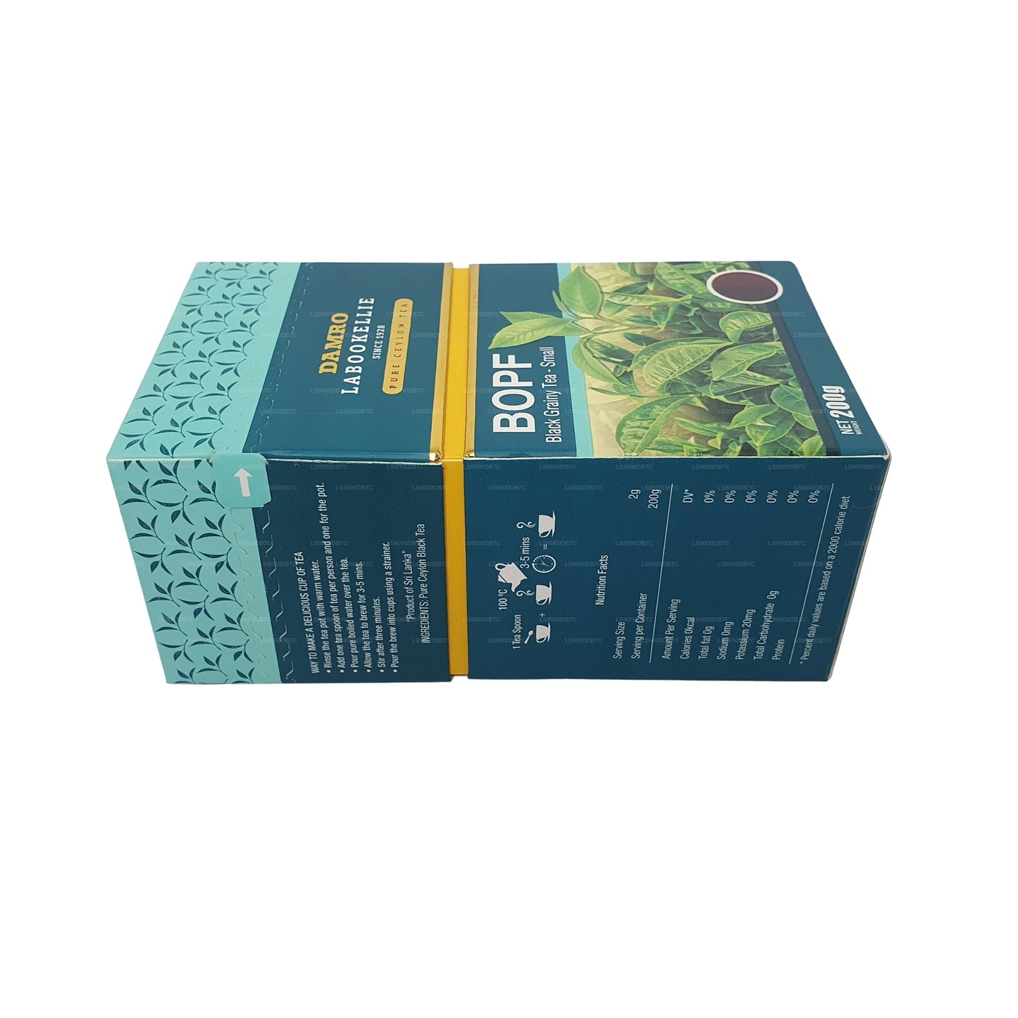 Thé noir granuleux DG Labookellie BOPF (200g)