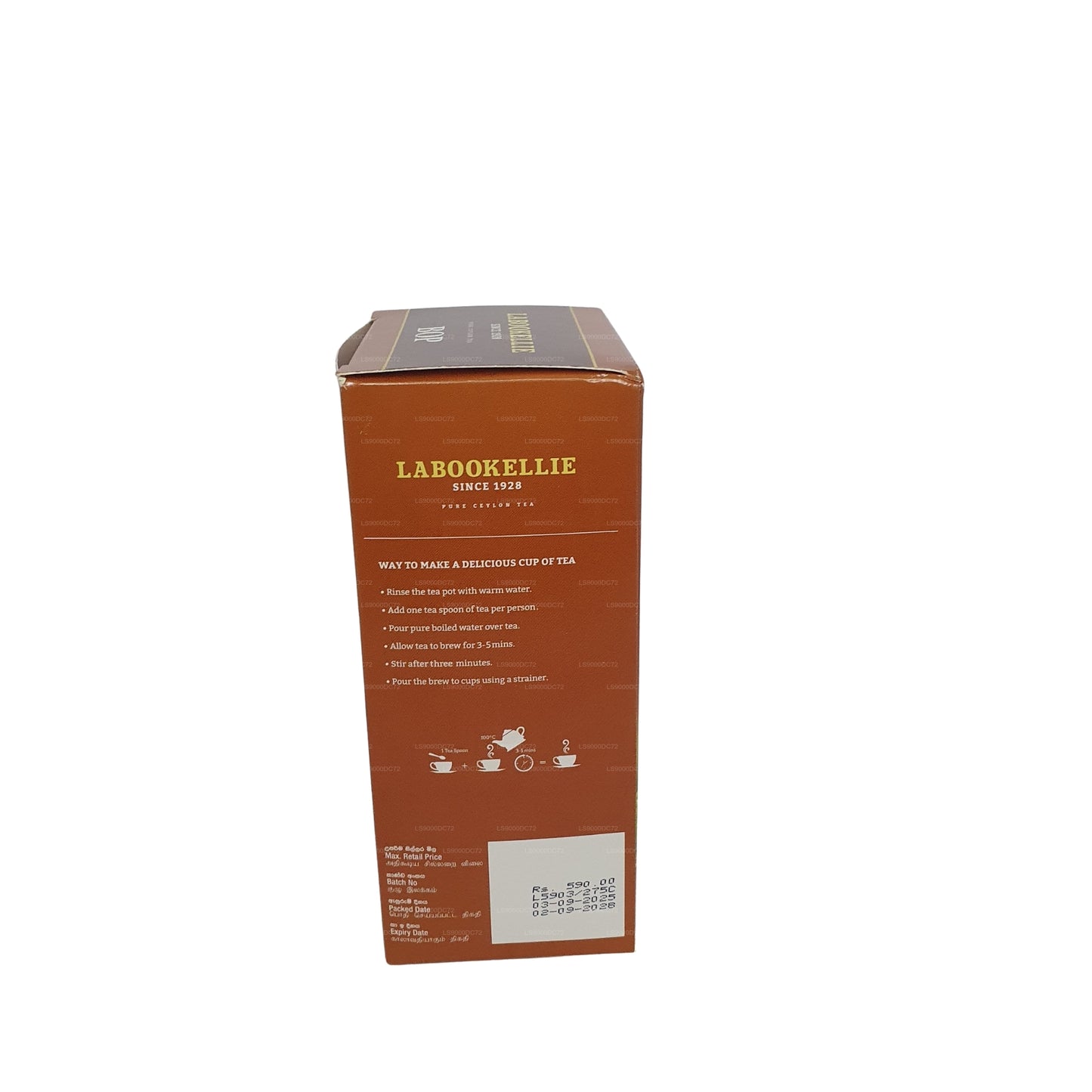 Thé DG Labookellie BOP (200g)