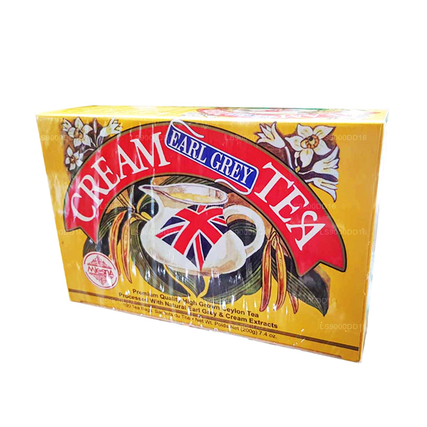 Thé Mlesna Cream Earl Grey (200g) 100 sachets de thé