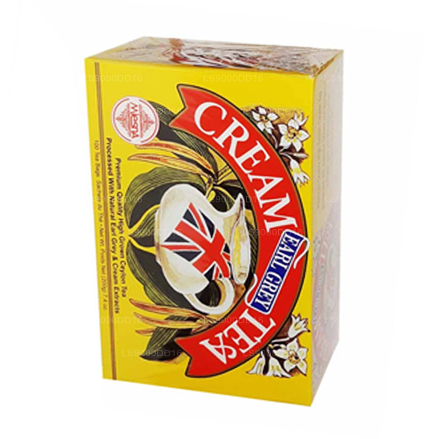 Thé Mlesna Cream Earl Grey (200g) 100 sachets de thé