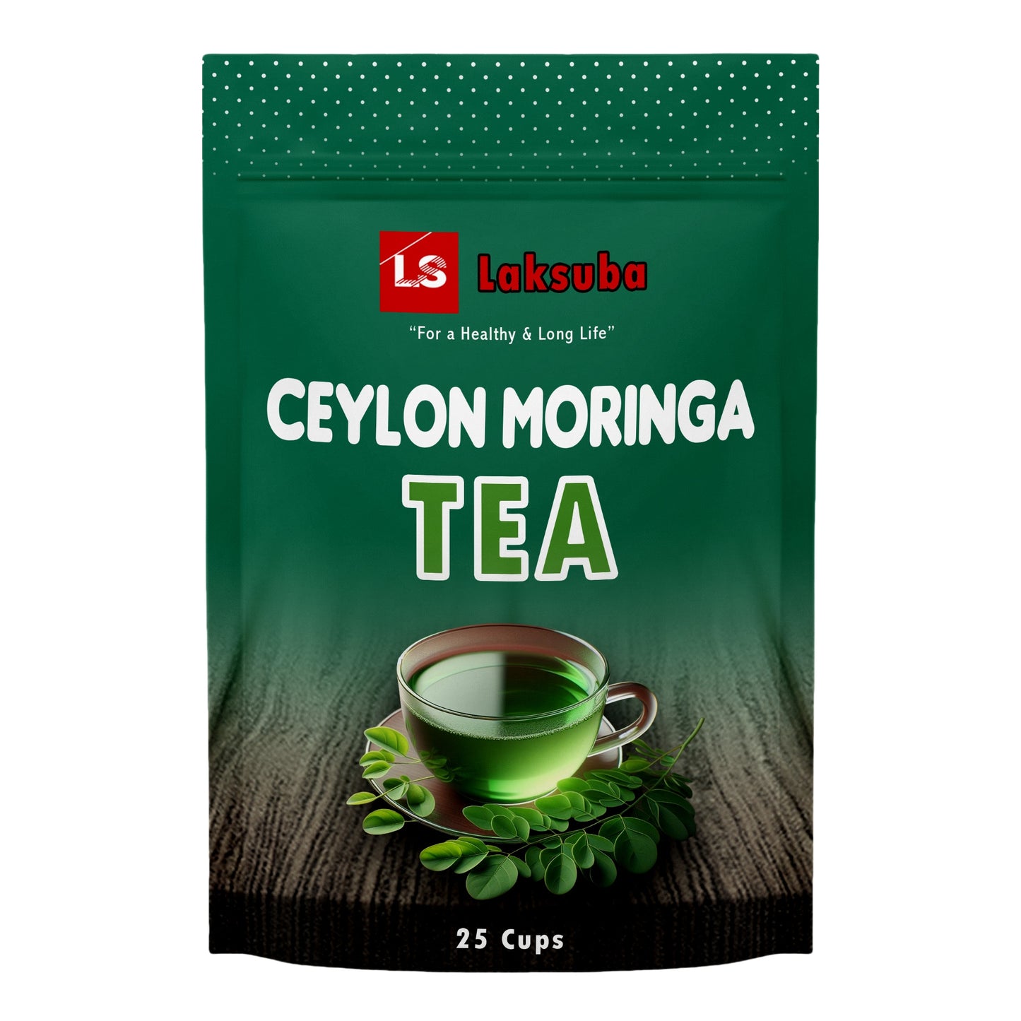 Laksuba Ceylon Moringa Tea (37,5 g) 25 sachets