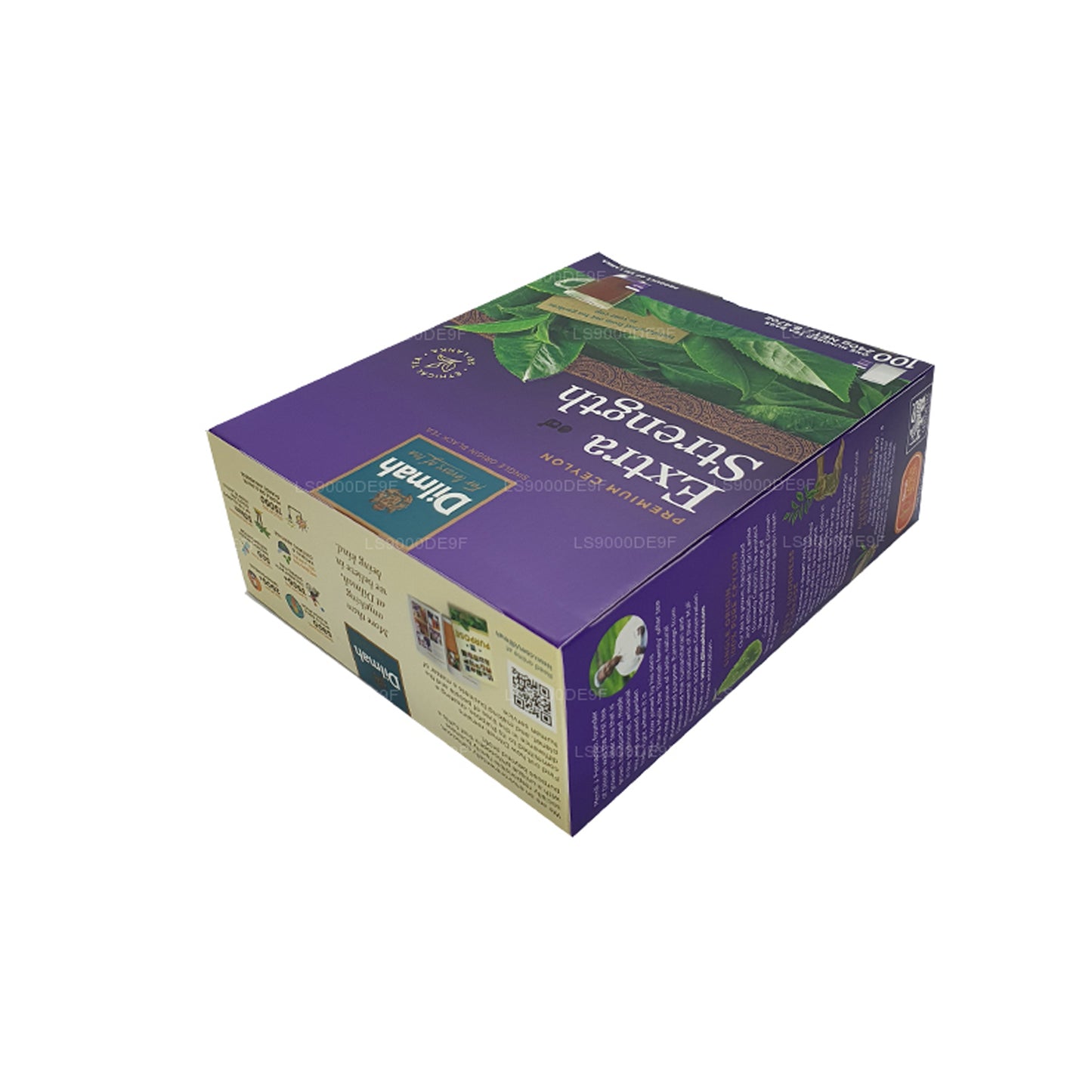 Thé de Ceylan Dilmah Premium Extra Strength (240 g) 100 sachets de thé