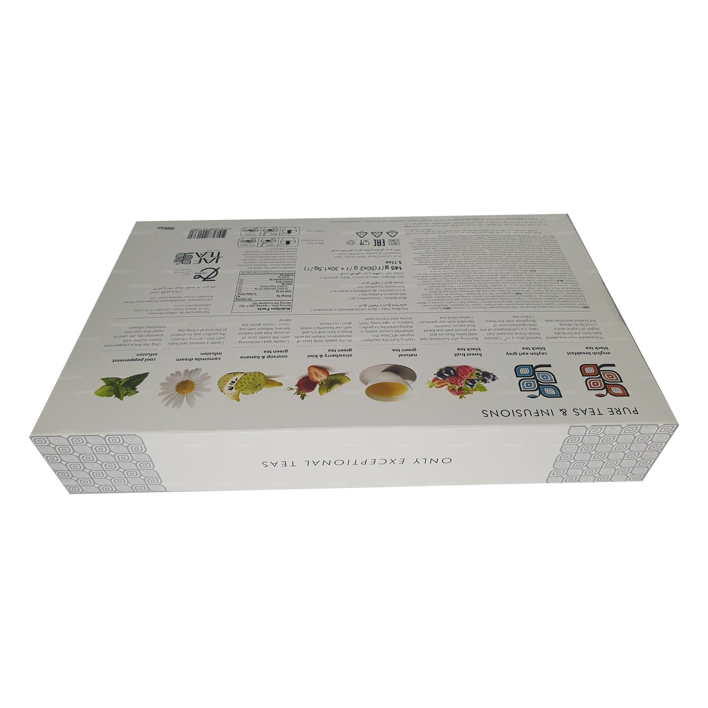 Thés et infusions Jaf Tea Pure (145 g) 80 sachets de thé