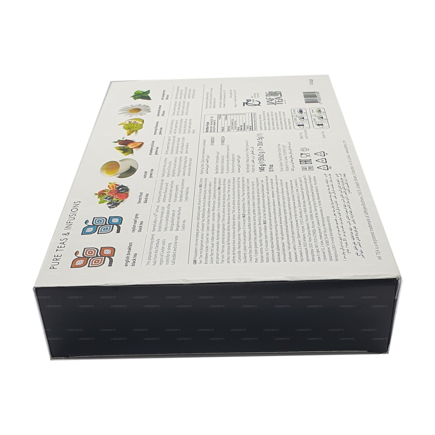 Thés et infusions Jaf Tea Pure (145 g) 80 sachets de thé