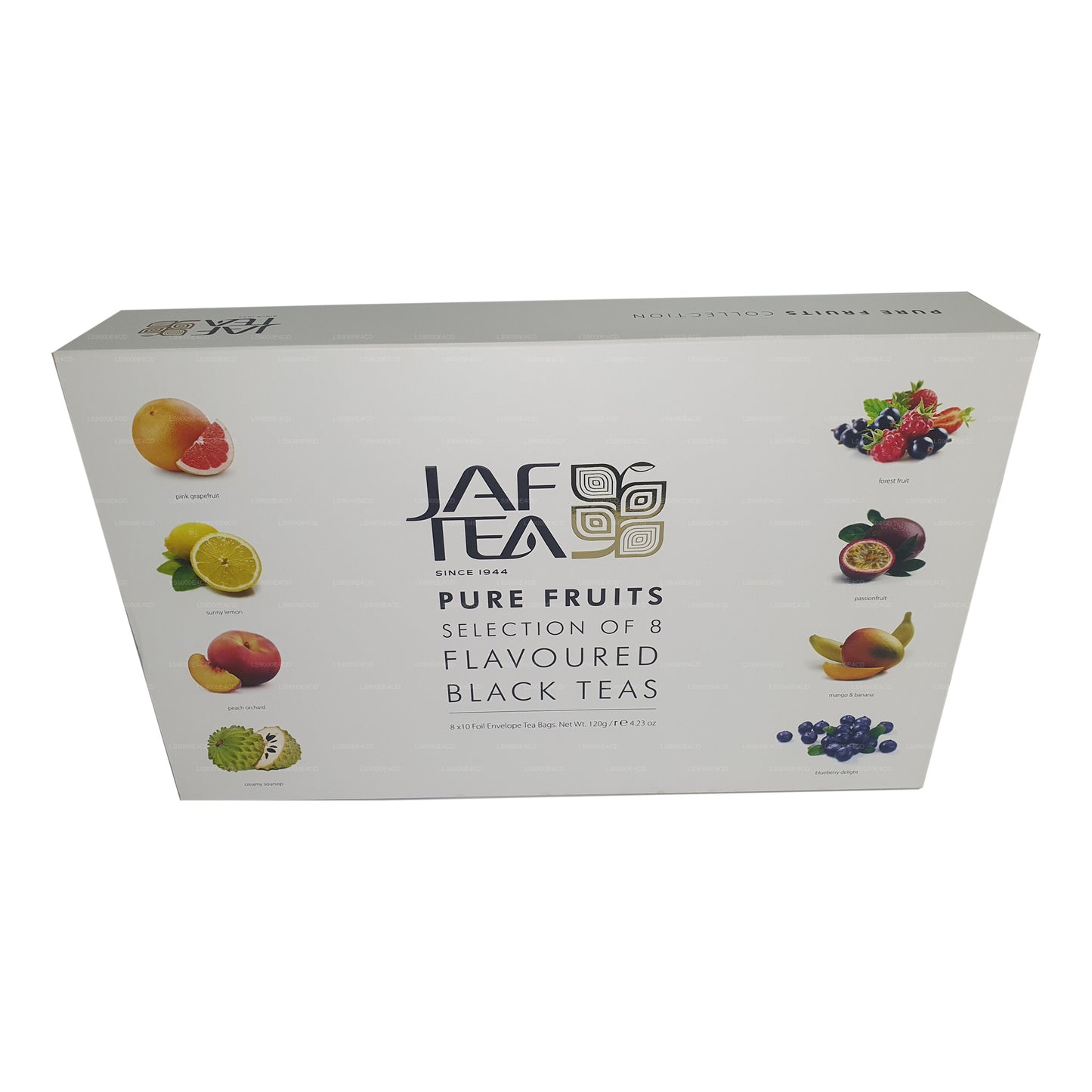Collection Jaf Tea Pure Fruits (120g) 80 sachets de thé