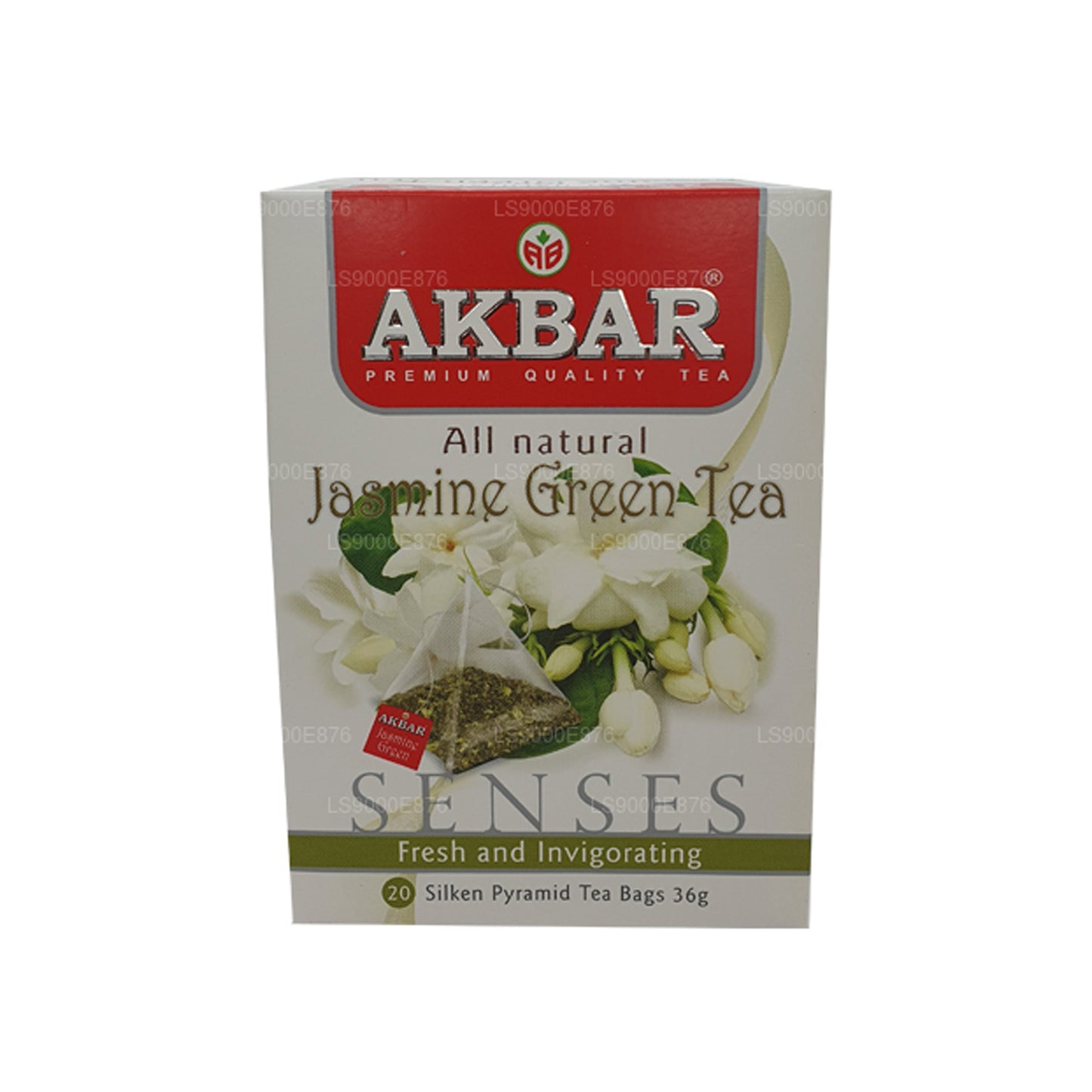 Thé vert Akbar Jasmine (36g) 20 sachets de thé