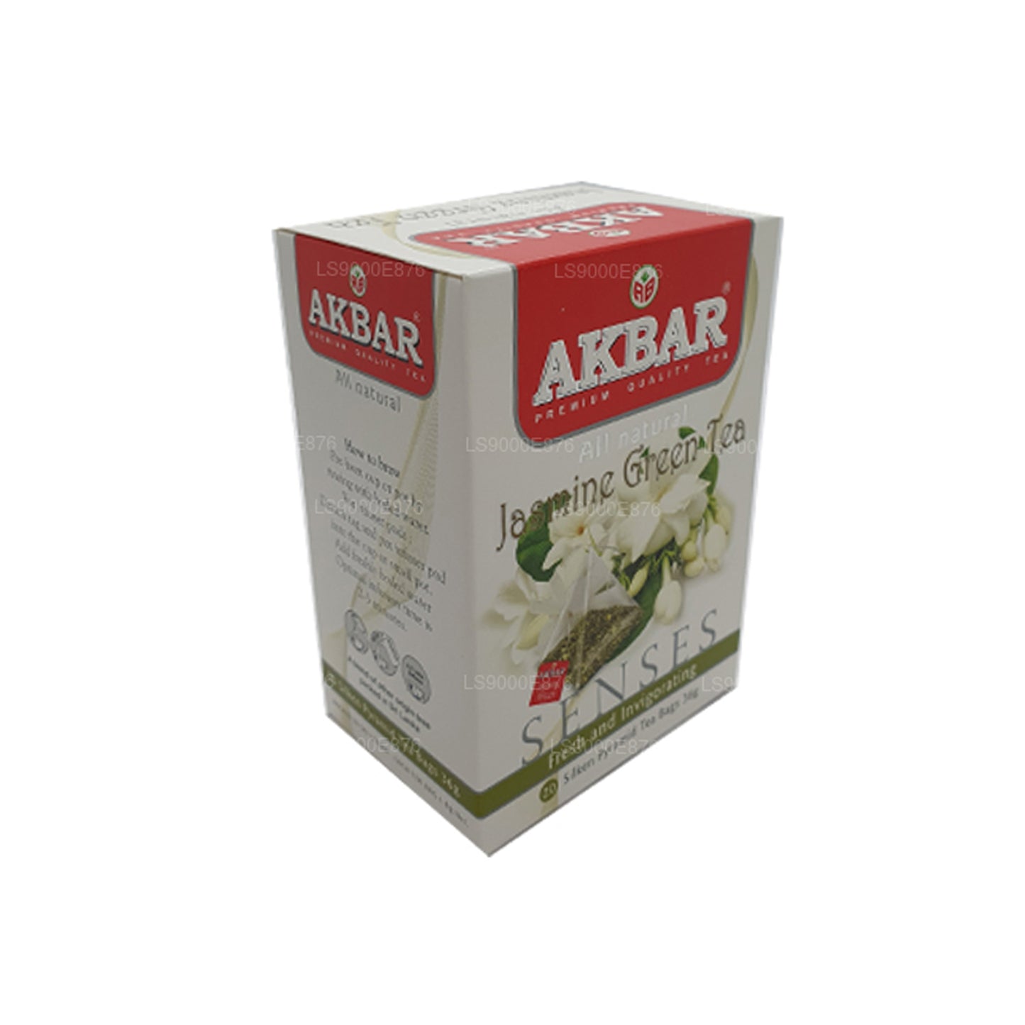Thé vert Akbar Jasmine (36g) 20 sachets de thé