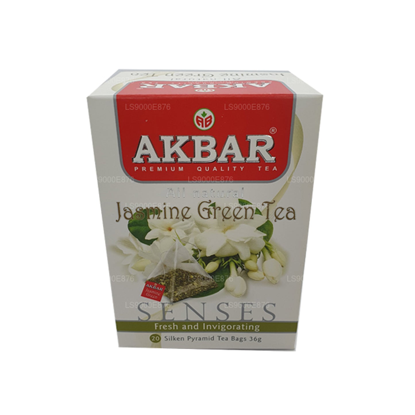 Thé vert Akbar Jasmine (36g) 20 sachets de thé
