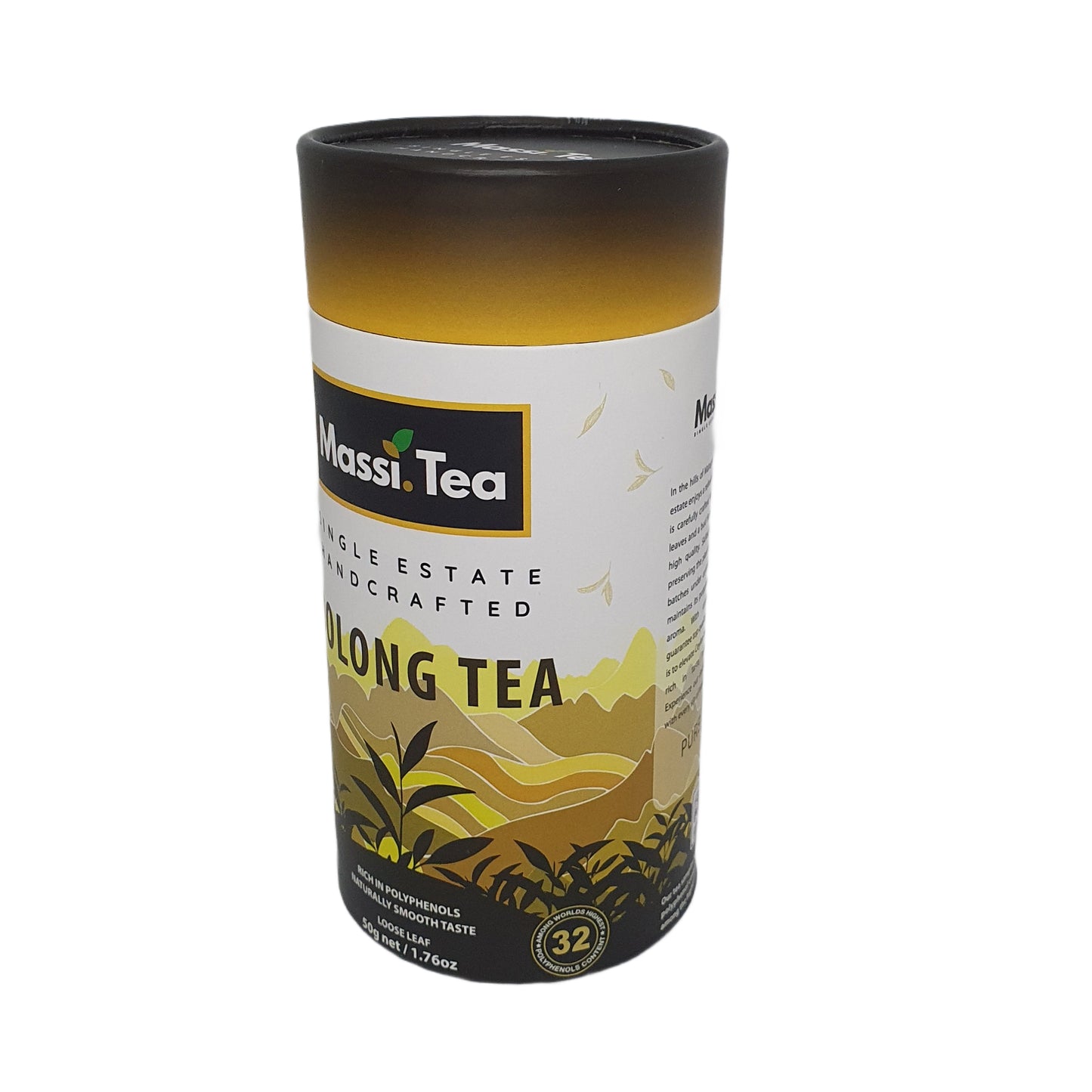 Thé oolong artisanal Massi Tea Single Estate (50g)