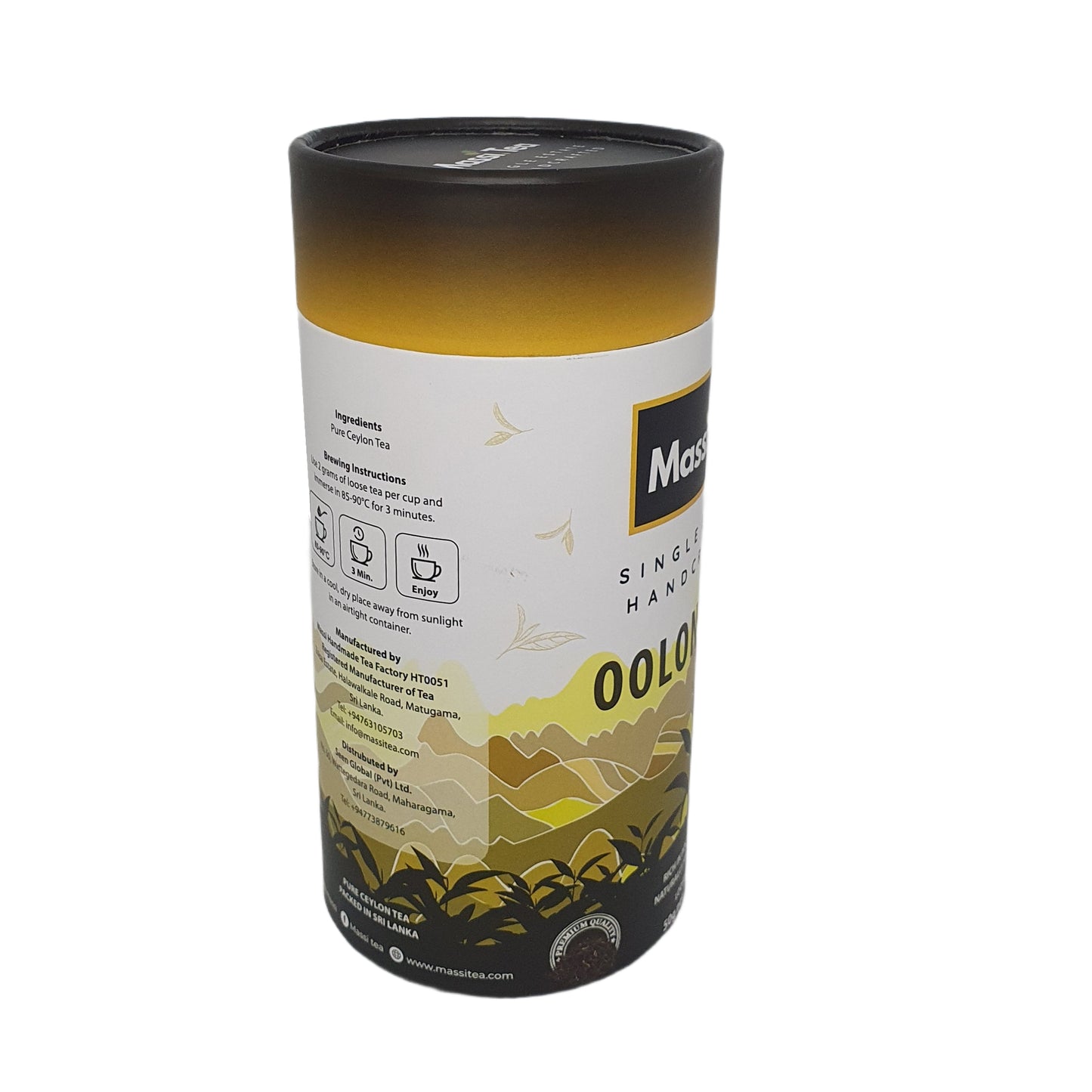 Thé oolong artisanal Massi Tea Single Estate (50g)