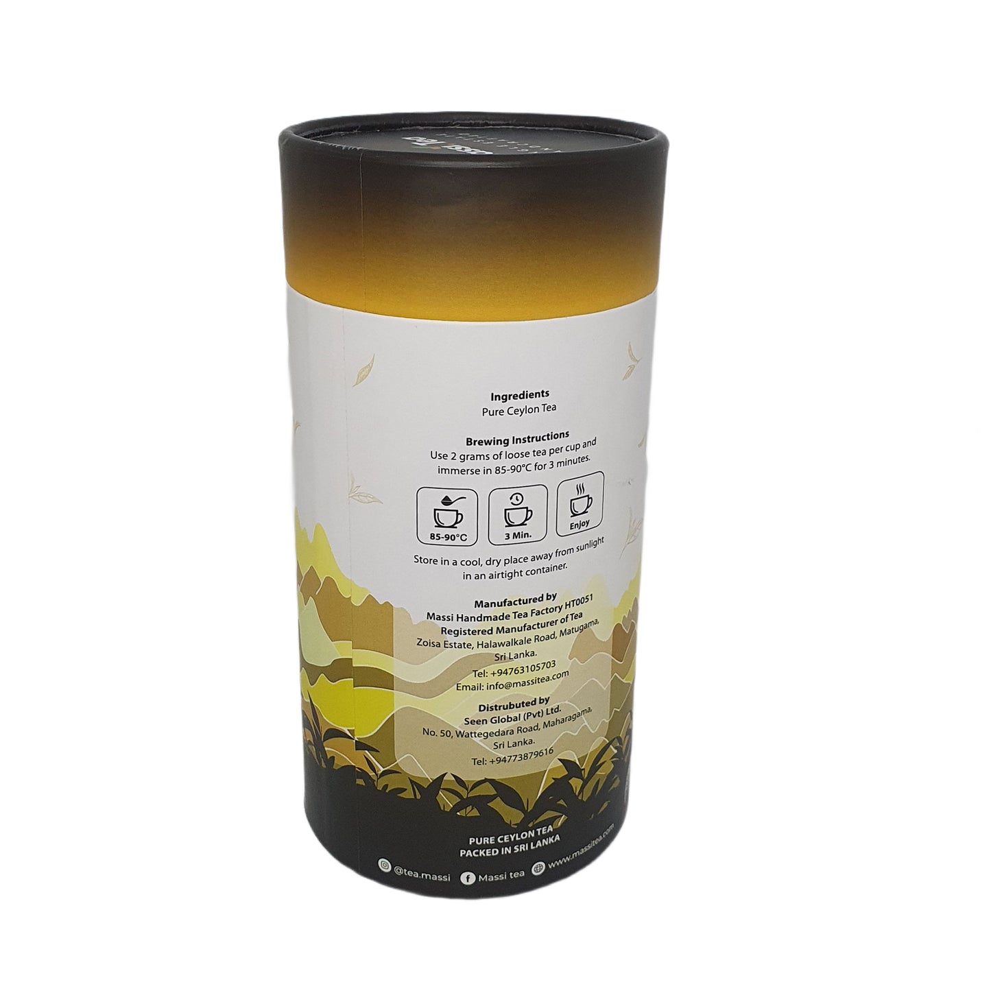 Thé oolong artisanal Massi Tea Single Estate (50g)