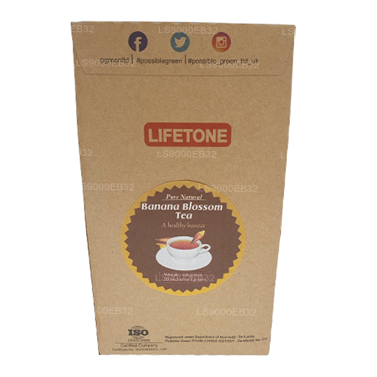 Thé Lifetone à la fleur de bananier (40 g)