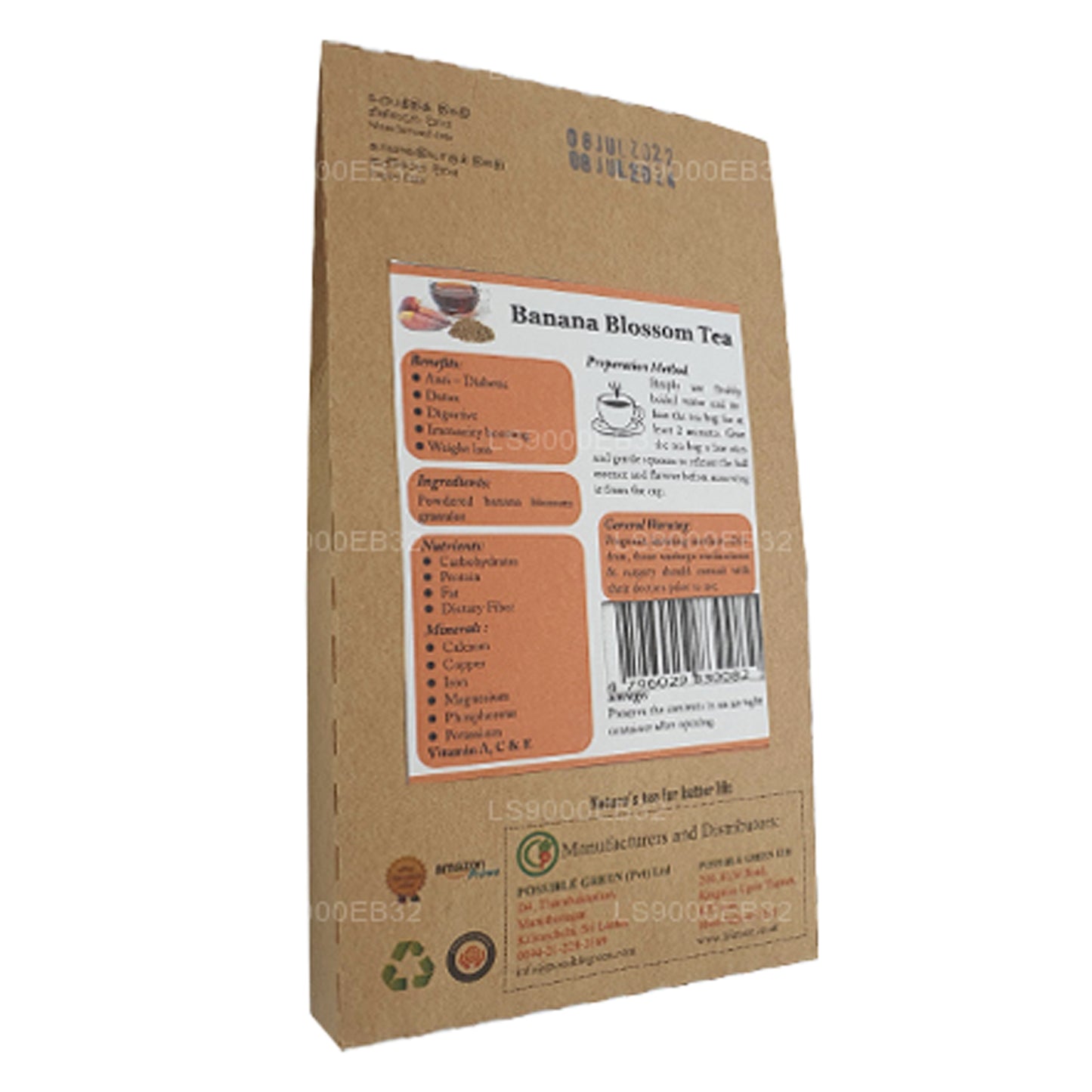 Thé Lifetone à la fleur de bananier (40 g)