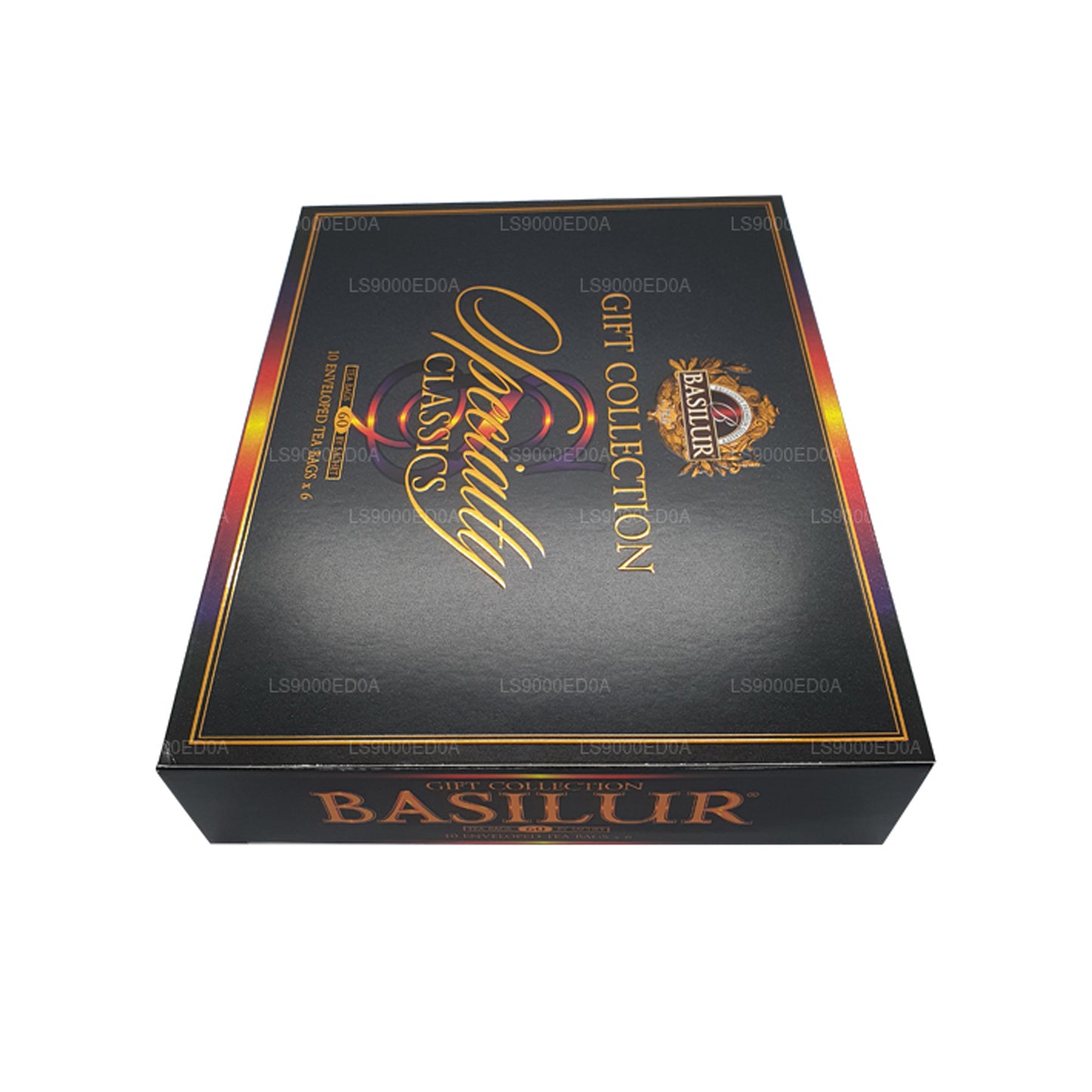 Coffret cadeau Basilur Assorted Specialty Classics (115 g) 60 sachets de thé enveloppés