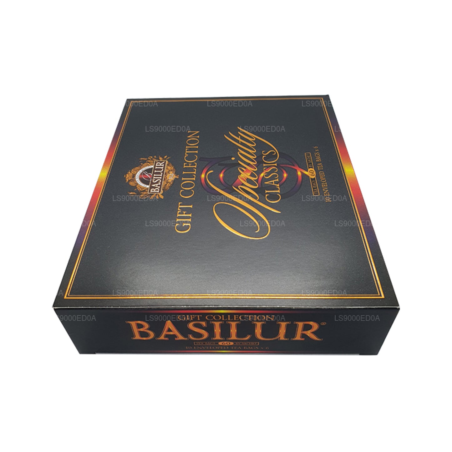 Coffret cadeau Basilur Assorted Specialty Classics (115 g) 60 sachets de thé enveloppés