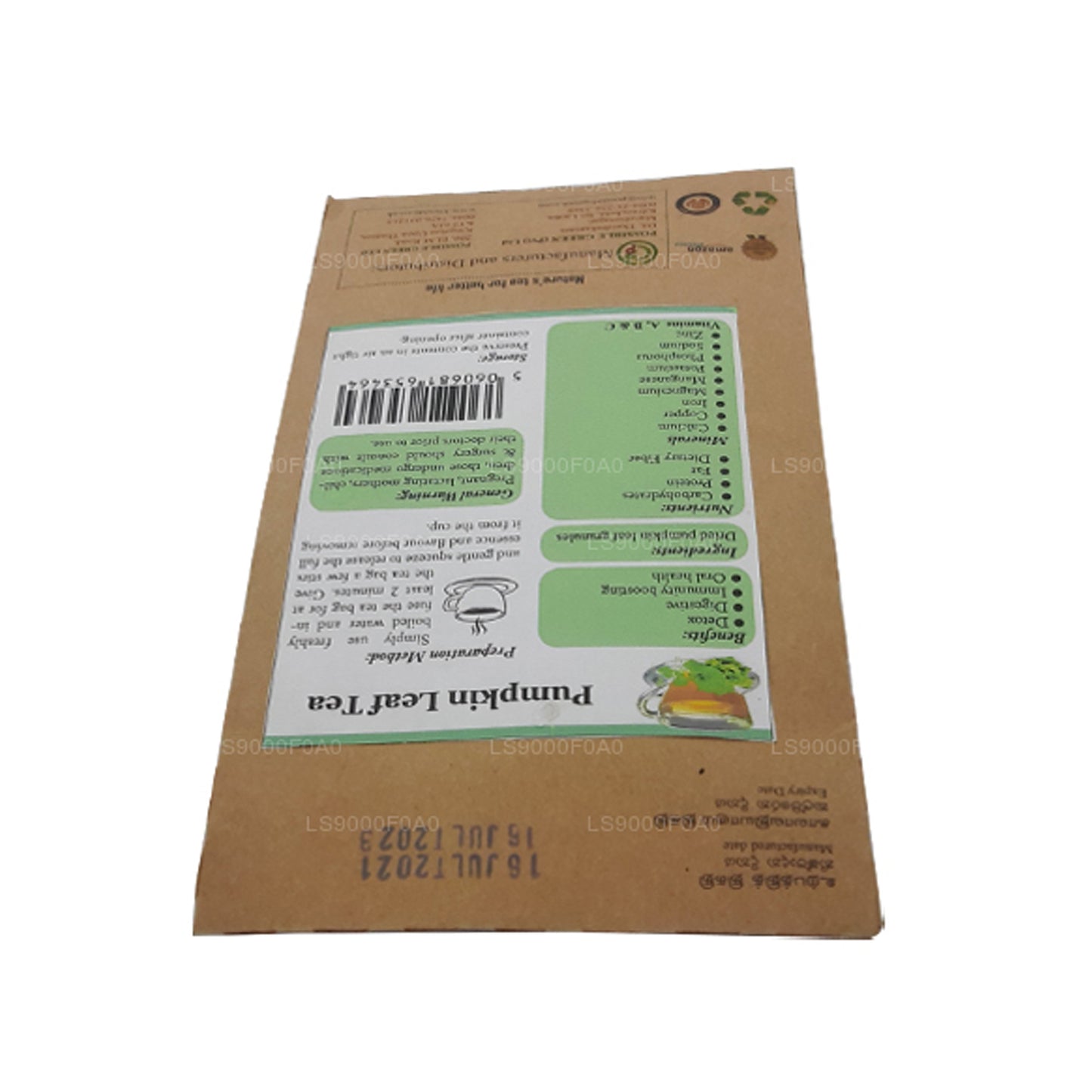 Lifetone Pumpkin Leaf Tea (40g)