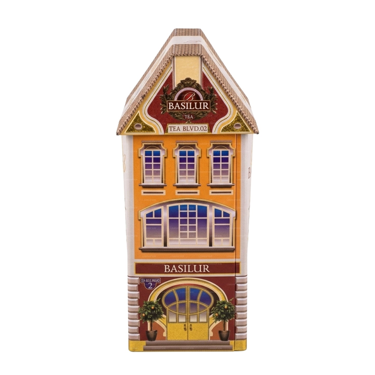 Boîte à thé Basilur « Tea Boulevard 2 » (75 g)