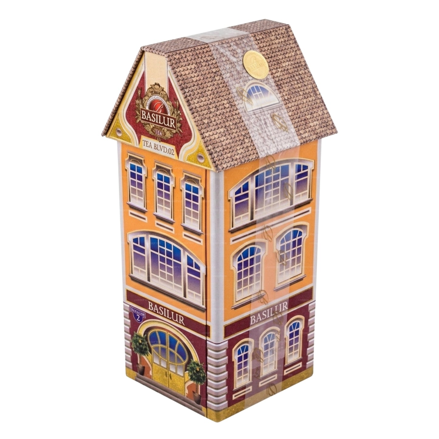 Boîte à thé Basilur « Tea Boulevard 2 » (75 g)