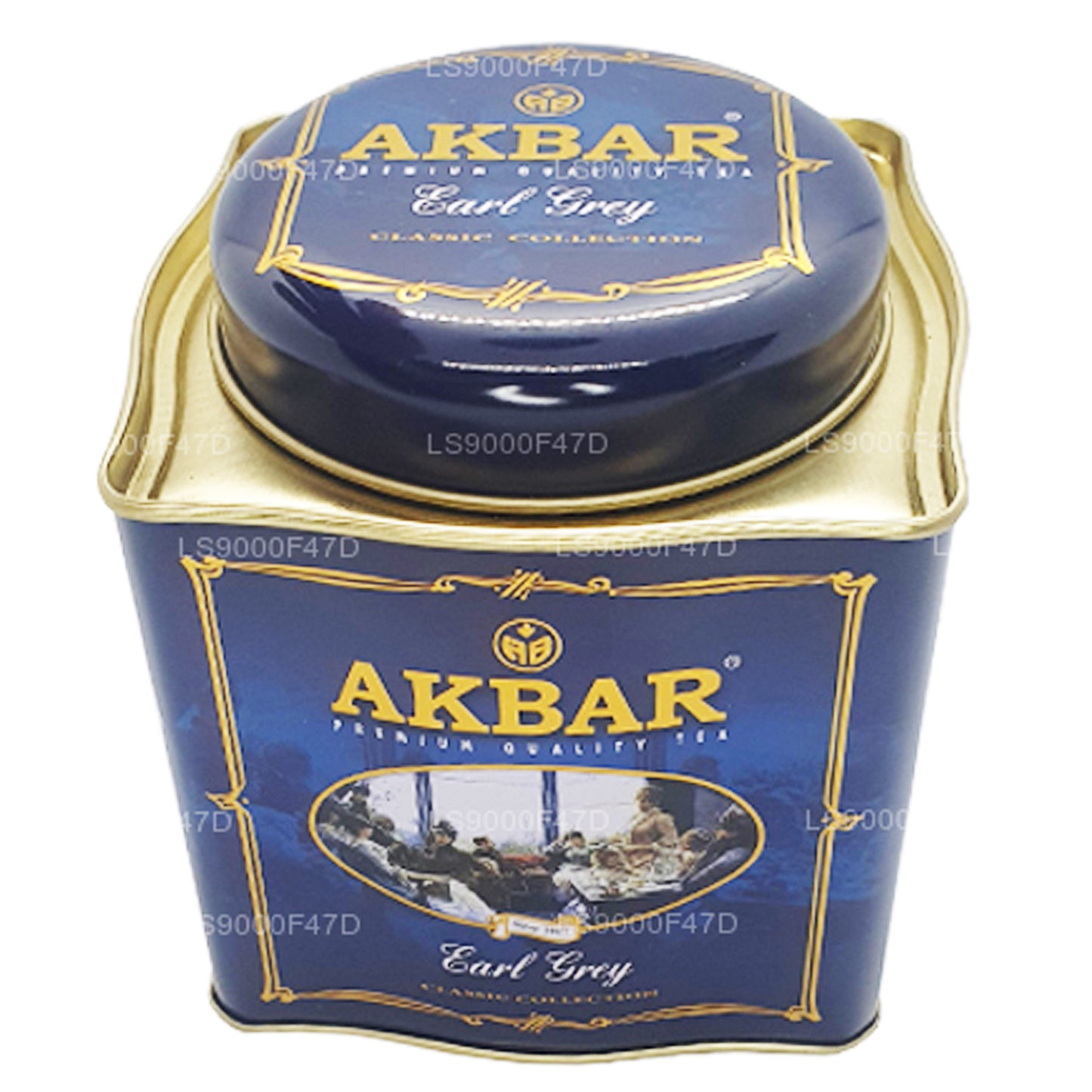 Thé aux feuilles Akbar Classic Earl Grey (250 g), boîte