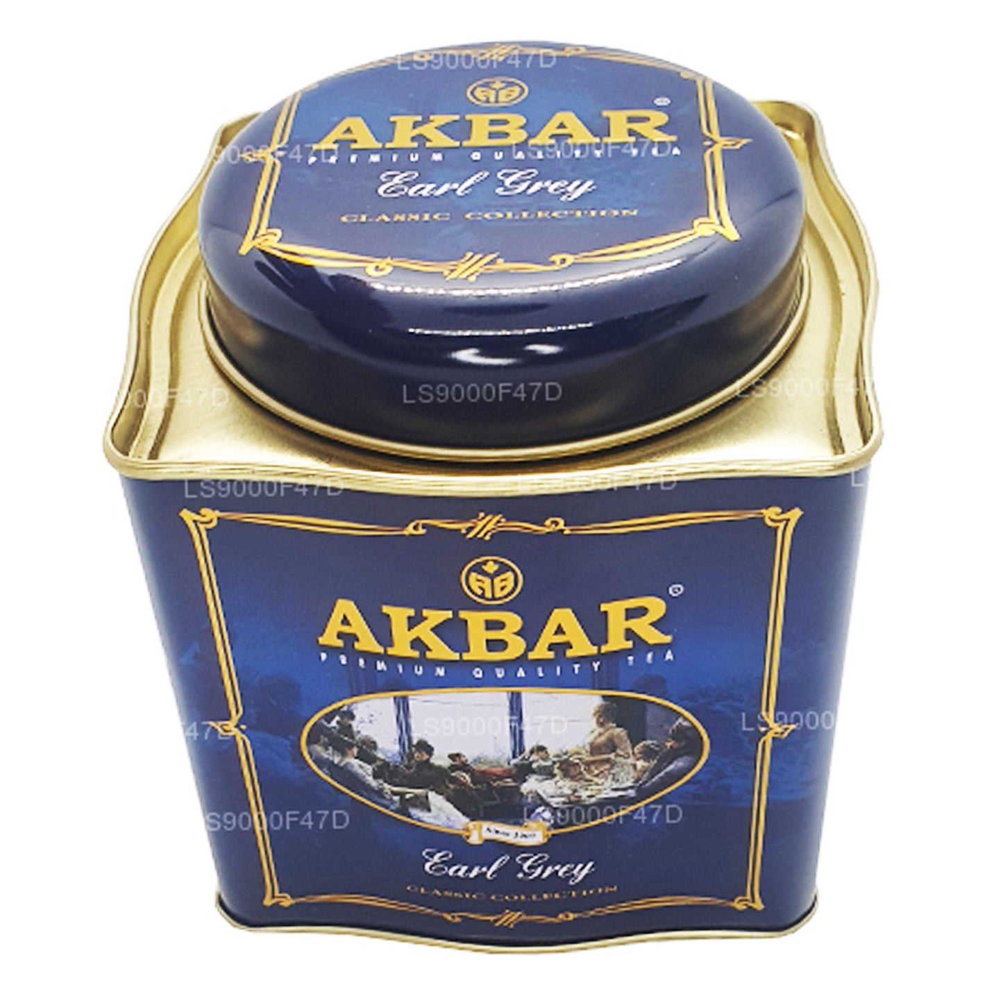 Thé aux feuilles Akbar Classic Earl Grey (250 g), boîte