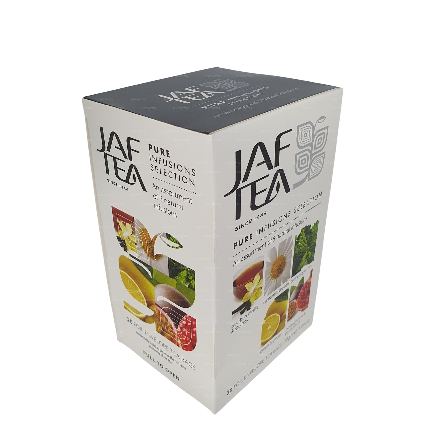 Jaf Tea Pure Infusions selection Foil Envelop Tea Bags (30g)