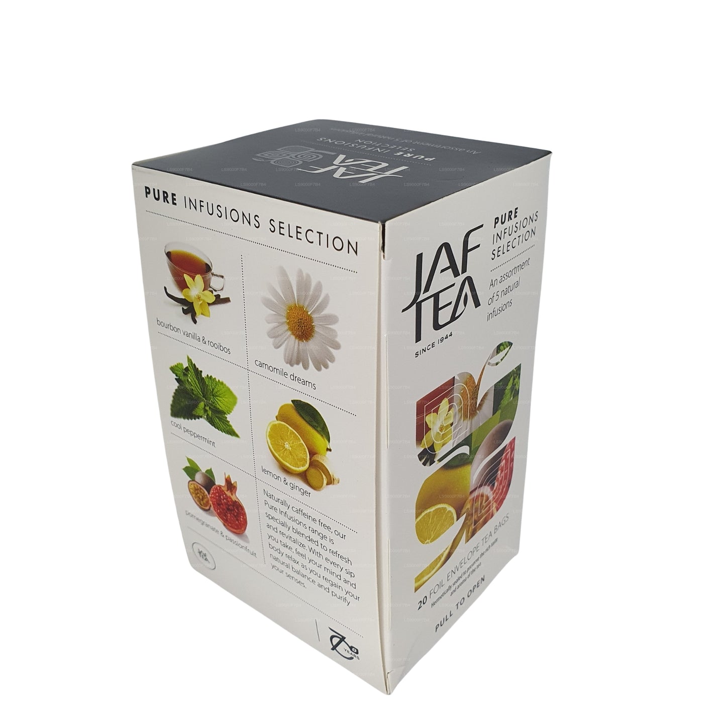 Jaf Tea Pure Infusions selection Foil Envelop Tea Bags (30g)