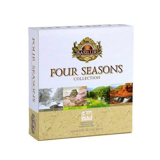 Basilur « Four Seasons Assorted » (70 g) 40 sachets de thé enveloppés