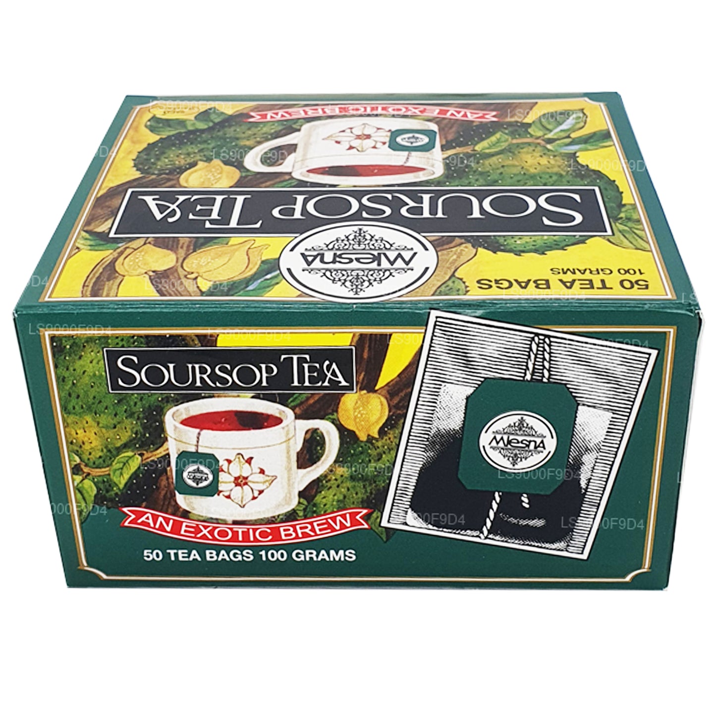 Thé au corossol Mlesna « An Exotic Brew » 50 sachets de thé (100 g)