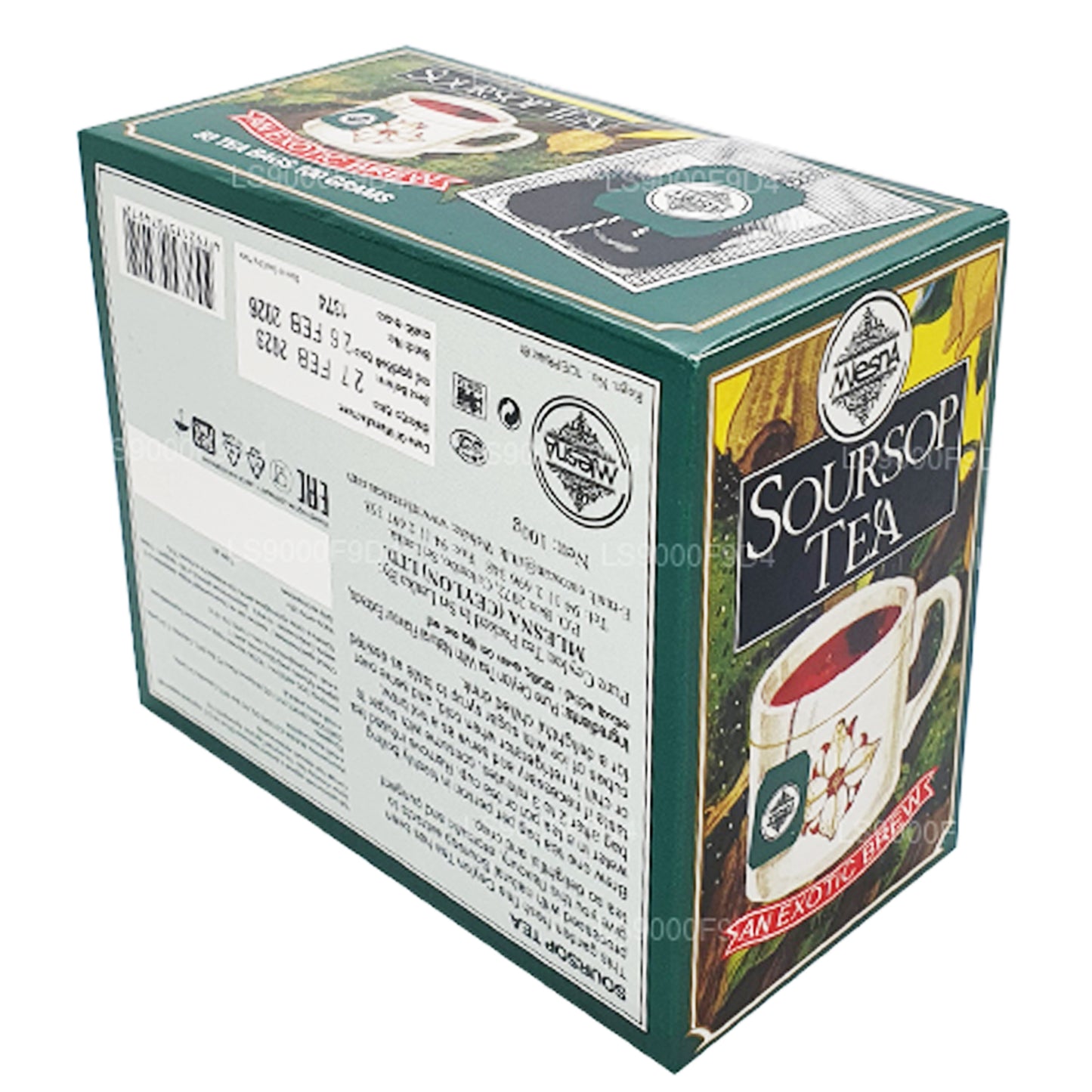 Thé au corossol Mlesna « An Exotic Brew » 50 sachets de thé (100 g)