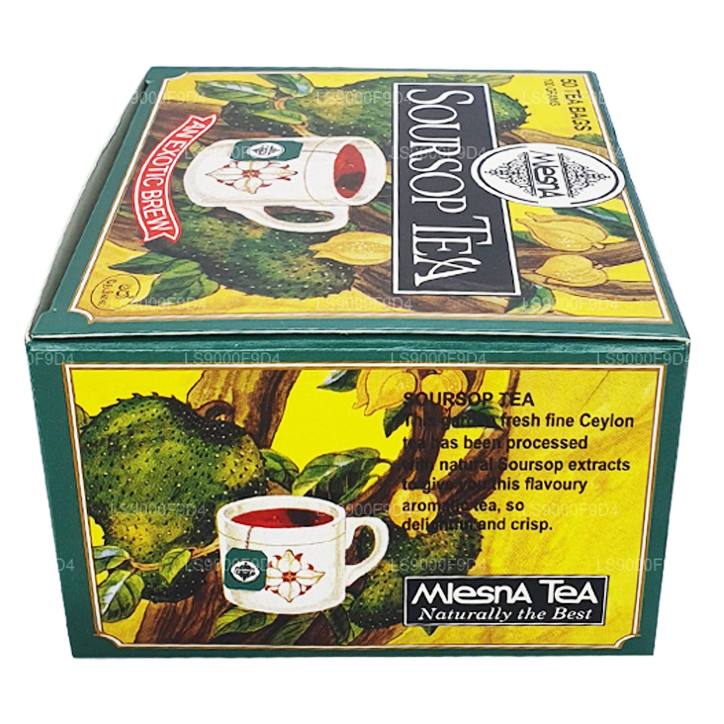 Thé au corossol Mlesna « An Exotic Brew » 50 sachets de thé (100 g)