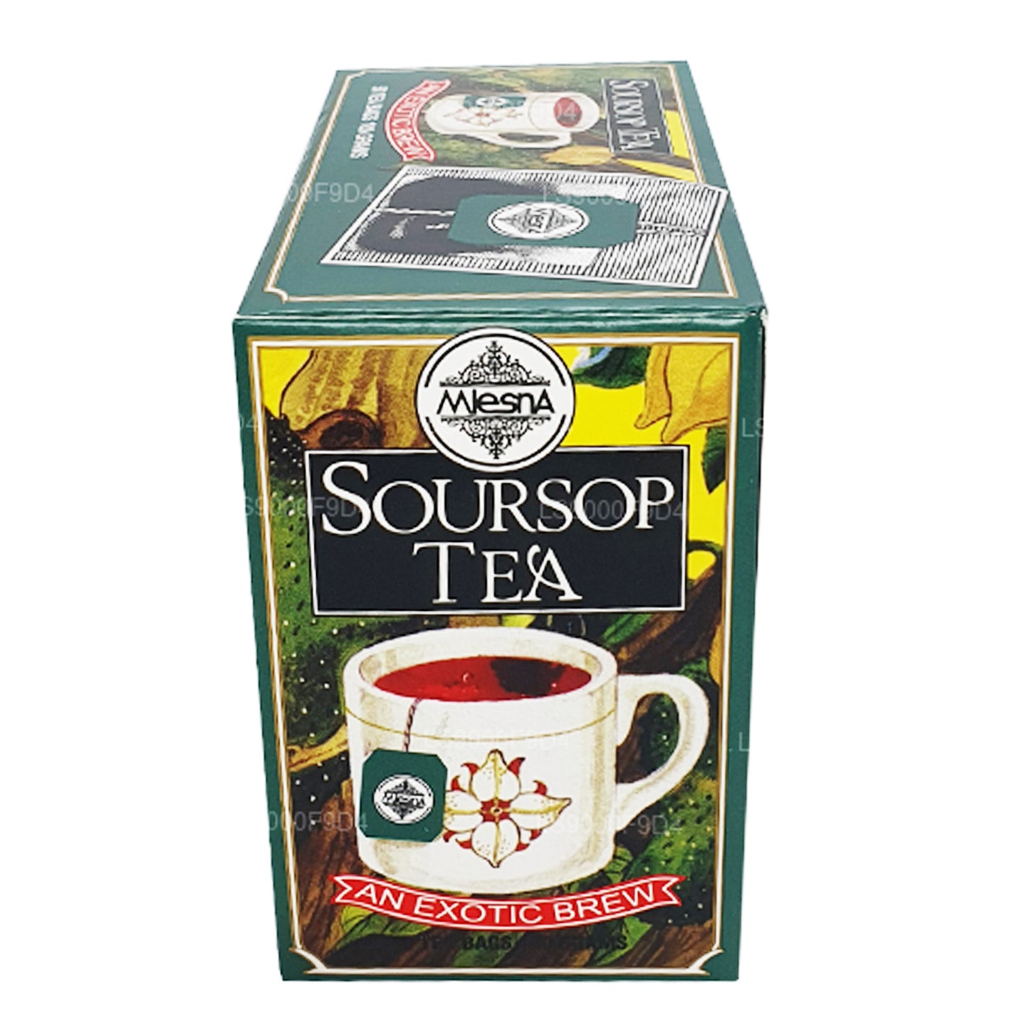 Thé au corossol Mlesna « An Exotic Brew » 50 sachets de thé (100 g)