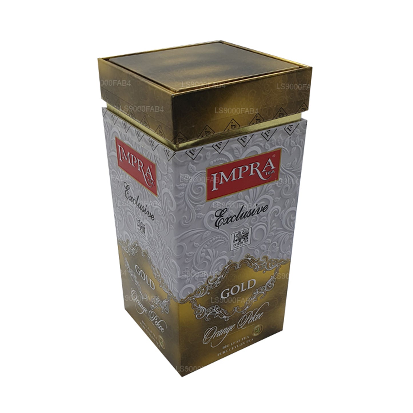 Boîte en métal Impra Gold Big Leaf (200 g)